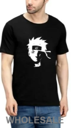 (wholesale 30 pieces) MEN'S Printed pure cotton t-shirt T1012R.