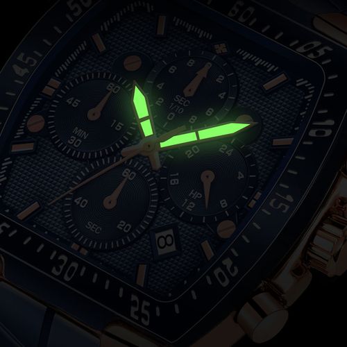 Chronograph Sport Square Top Luxury Quartz Watch