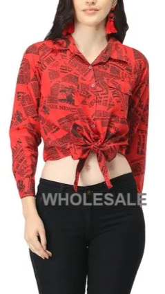 ( WHOLESALE ) Womens Party Wear Regular Top T1015R