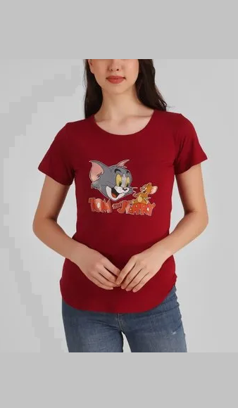 (WHOLESALE) Ladies Peach Love Regular Top T1013R