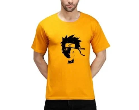 (wholesale 30 pieces) MEN'S Printed pure cotton t-shirt T1012R.