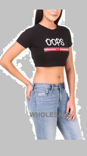 (wholesale 30 pieces)Crop Top T1011R.