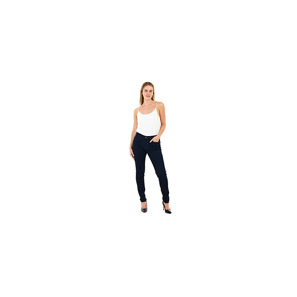 Ladies 5 Pocket Skinny Jean INDIGO 16