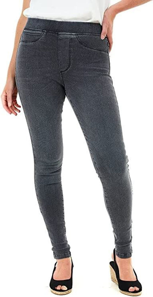 LADIES JEGGINGS GREY 14